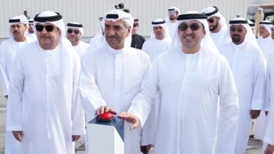 حمد الشرقي يفتتح أكبر منشأة لإنتاج الألياف البازلتية بالشرق الأوسط