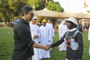 منصور بن زايد يستقبل المشاركين في برنامج “أكتف أبوظبي”