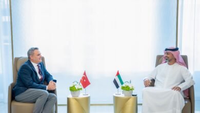 عمار النعيمي يستقبل السفير التركي