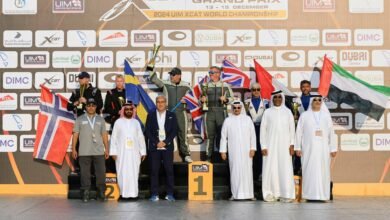 "الفجيرة 96" بطلاً للسباق الأول في جائزة دبي الكبرى للزوارق السريعة