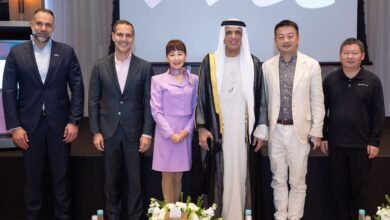 سعود بن صقر يشهد ندوة مجموعة "تريب دوت كوم" في رأس الخيمة