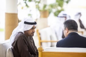 رئيس الدولة يستقبل رئيس حكومة إقليم كردستان العراق