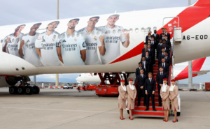 طيران الإمارات تنقل نجوم ريال مدريد إلى جدة للمشاركة في كأس السوبر الإسباني