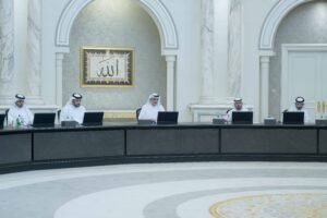 ولي عهد الشارقة يترأس اجتماع المجلس التنفيذي