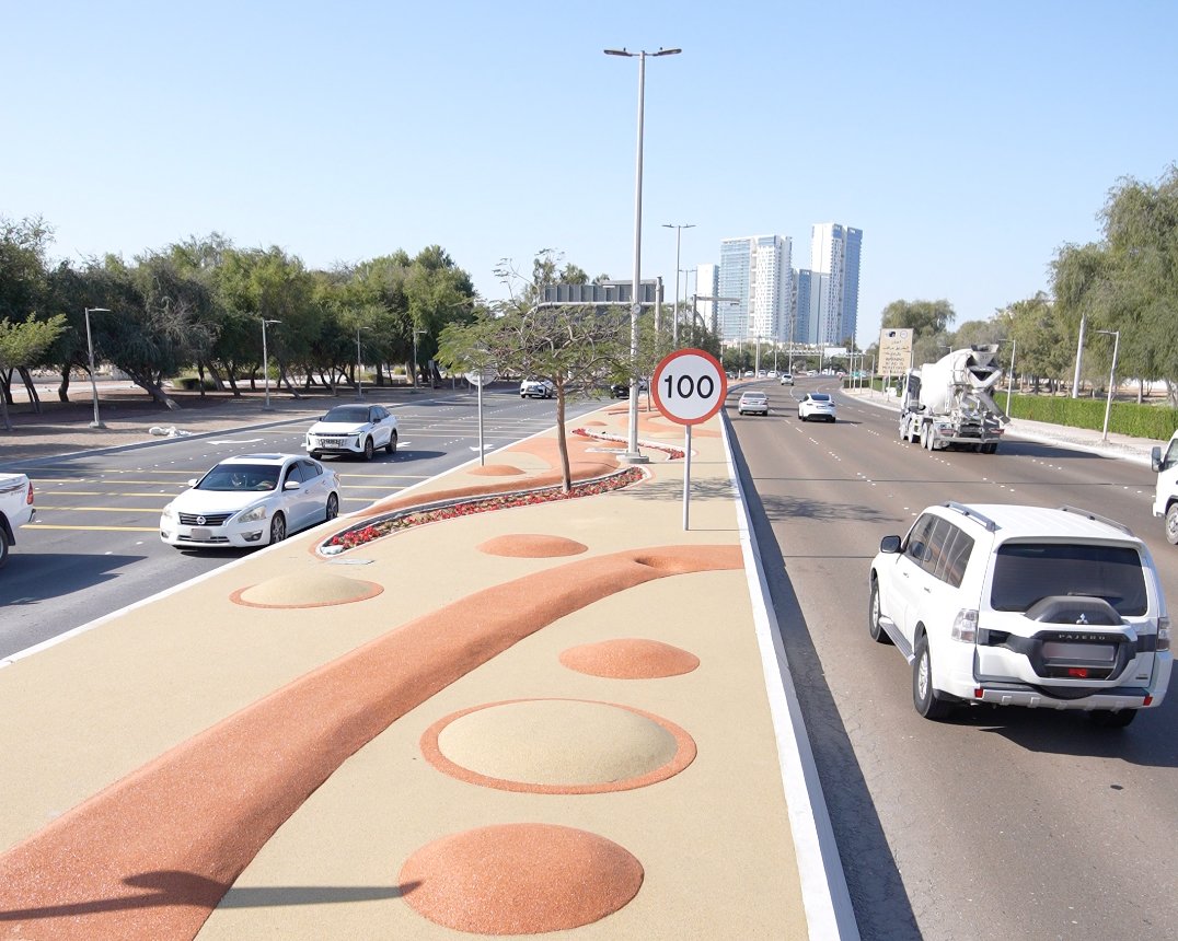بلدية مدينة أبوظبي تُنجز مشروع تطوير وتجميل الجزيرة الوسطية لشارع الشيخ راشد بن سعيد في أبوظبي 1 بلدية مدينة أبوظبي تُنجز مشروع تطوير وتجميل الجزيرة الوسطية لشارع الشيخ راشد بن سعيد في أبوظبي