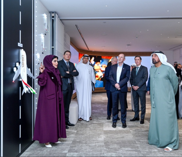 مجموعة الإمارات تستعد لمرحلة جديدة من النمو وتفتتح صالة متطورة لخدمات الموظفين 1 مجموعة الإمارات تستعد لمرحلة جديدة من النمو وتفتتح صالة متطورة لخدمات الموظفين