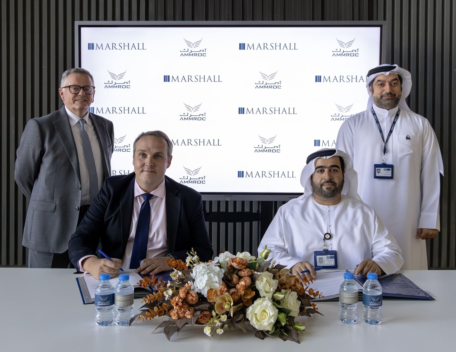 مذكرة تفاهم بين "أمرك" و"مارشال" البريطانية 1 مذكرة تفاهم بين "أمرك" و"مارشال" البريطانية
