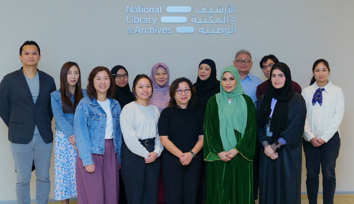 تعزيز التعاون بين الإمارات وسنغافورة في مجال الأرشفة والمكتبات الوطنية 1 تعزيز التعاون بين الإمارات وسنغافورة في مجال الأرشفة والمكتبات الوطنية