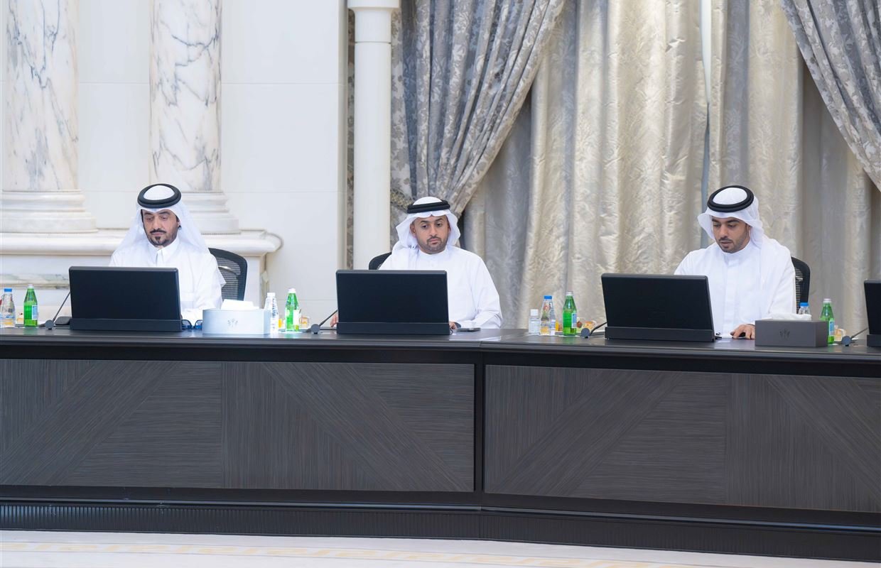ولي عهد الشارقة يترأس اجتماع المجلس التنفيذي 1 ولي عهد الشارقة يترأس اجتماع المجلس التنفيذي