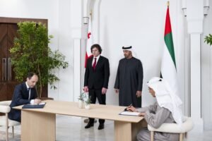 رئيس الدولة يستقبل رئيس وزراء جورجيا