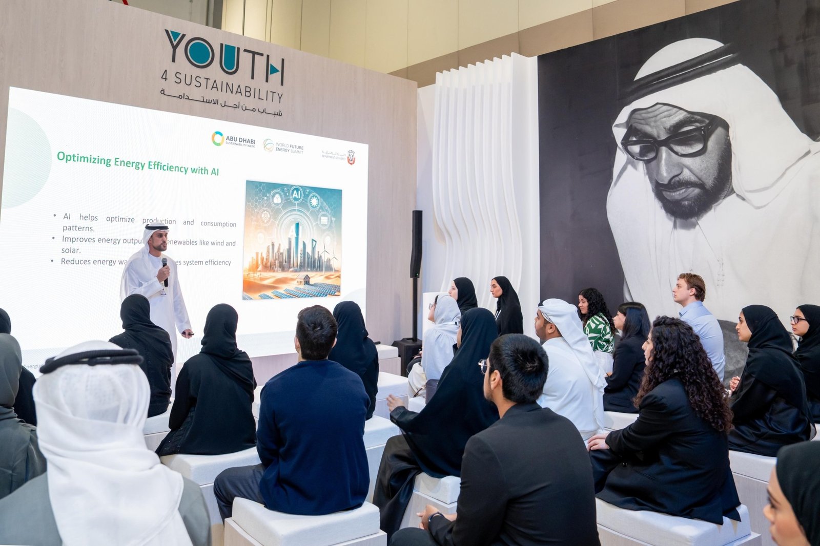 دائرة الطاقة في أبوظبي تختتم مشاركتها في أسبوع أبوظبي للاستدامة 2025 1 دائرة الطاقة في أبوظبي تختتم مشاركتها في أسبوع أبوظبي للاستدامة 2025