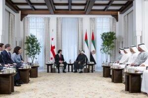رئيس الدولة يستقبل رئيس وزراء جورجيا