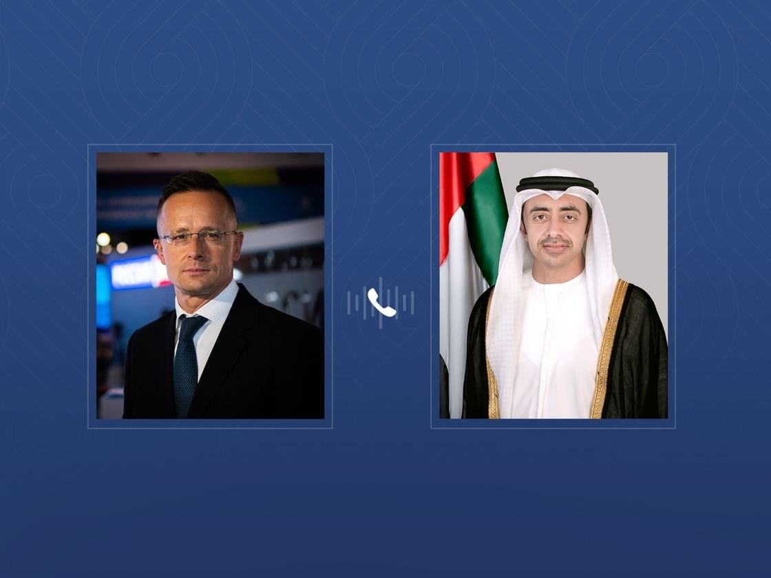 عبدالله بن زايد ووزير خارجية المجر يبحثان هاتفيا علاقات التعاون بين البلدين والأوضاع الإقليمية 1 عبدالله بن زايد ووزير خارجية المجر يبحثان هاتفيا علاقات التعاون بين البلدين والأوضاع الإقليمية