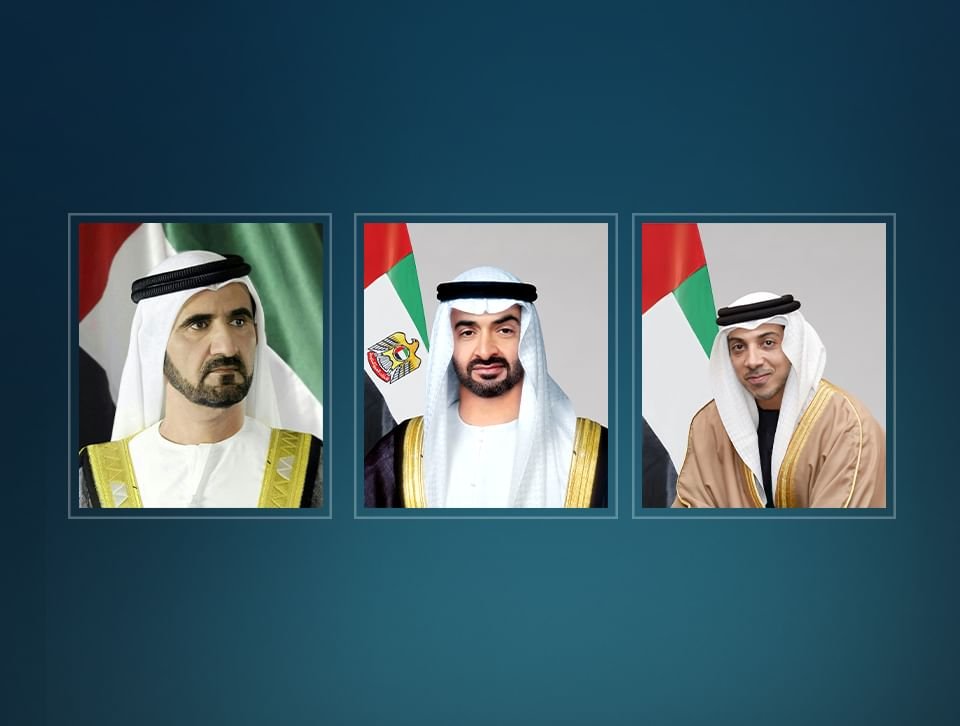 رئيس الدولة ونائباه يتلقون برقيات تهنئة بالعام الميلادي الجديد 2025 1 رئيس الدولة ونائباه يتلقون برقيات تهنئة بالعام الميلادي الجديد 2025