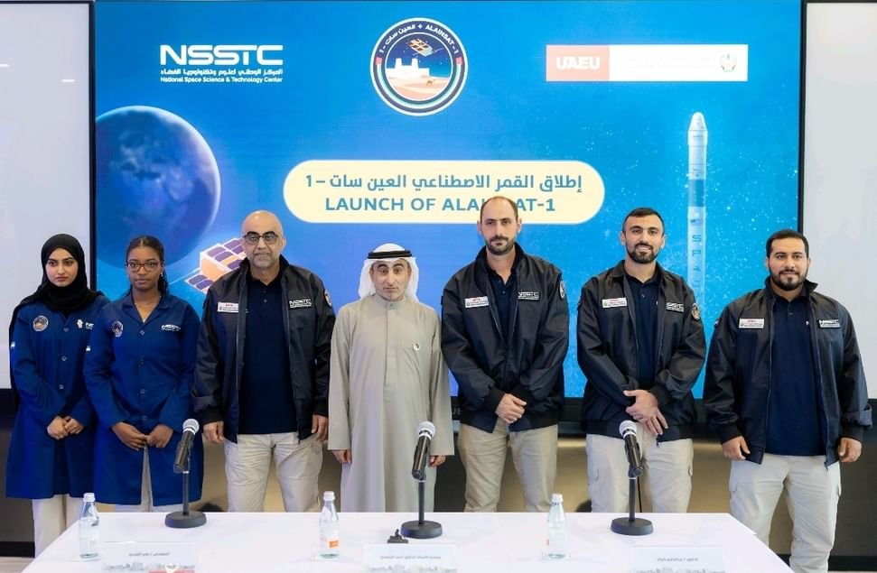 إطلاق القمر الاصطناعي "العين سات -1" الأسبوع القادم 1 إطلاق القمر الاصطناعي "العين سات -1" الأسبوع القادم