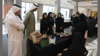 معرض للأسر المنتجة بأم القيوين ضمن سلسلة معارض الاتحاد النسائي