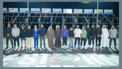 محمد الشرقي يشهد ختام بطولة تحدي اللياقة البدنية "UAE STORM GAMES - FUJAIRAH“