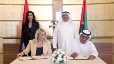 غرفة رأس الخيمة توقع اتفاقية شراكة مع صندوق الصناعات الأرمينية