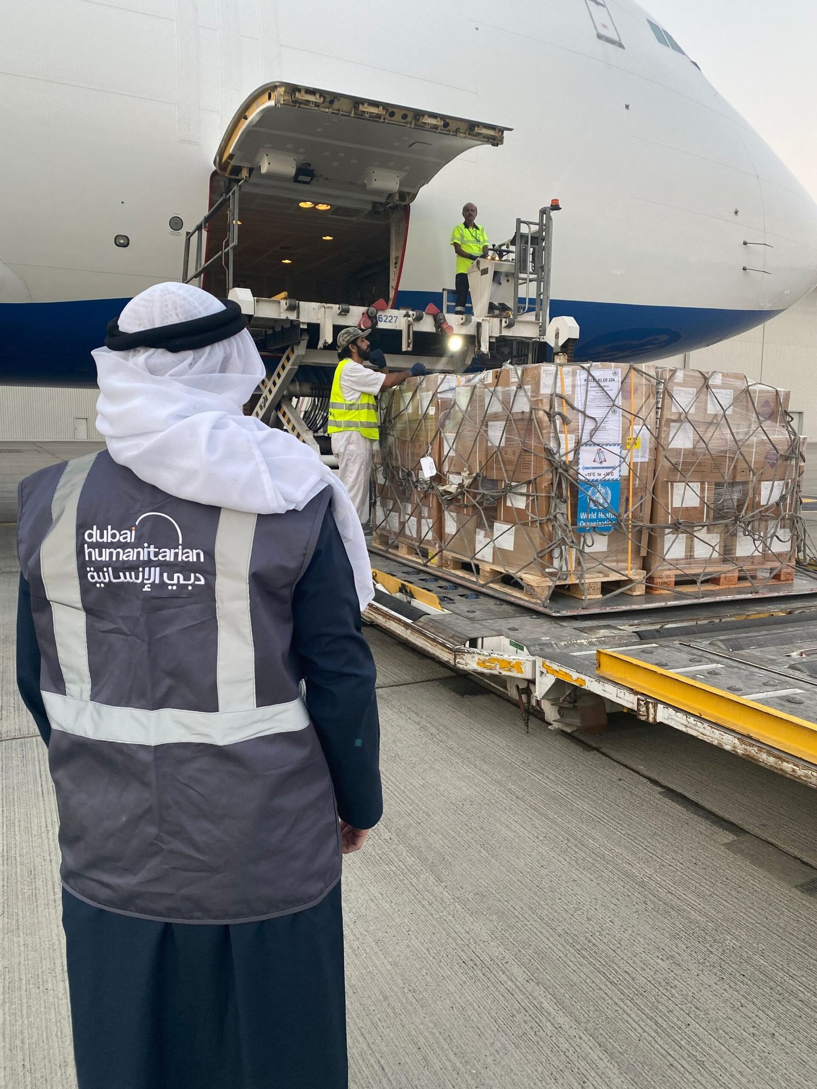 بتوجيهات محمد بن راشد .. "دبي الإنسانية" تنقل أكثر من 68 طنا من المساعدات لقطاع غزة 1 بتوجيهات محمد بن راشد .. "دبي الإنسانية" تنقل أكثر من 68 طنا من المساعدات لقطاع غزة