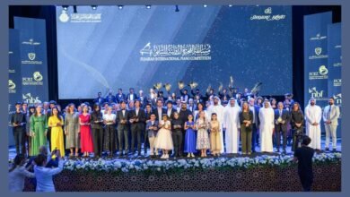 محمد الشرقي يشهد حفل توزيع جوائز مسابقة الفجيرة الدولية للبيانو