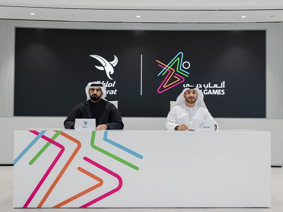 "إمارات" توقّع مذكرة تفاهم لرعاية ماسية لـ "ألعاب دبي" لمدة ثلاث سنوات 1 "إمارات" توقّع مذكرة تفاهم لرعاية ماسية لـ "ألعاب دبي" لمدة ثلاث سنوات