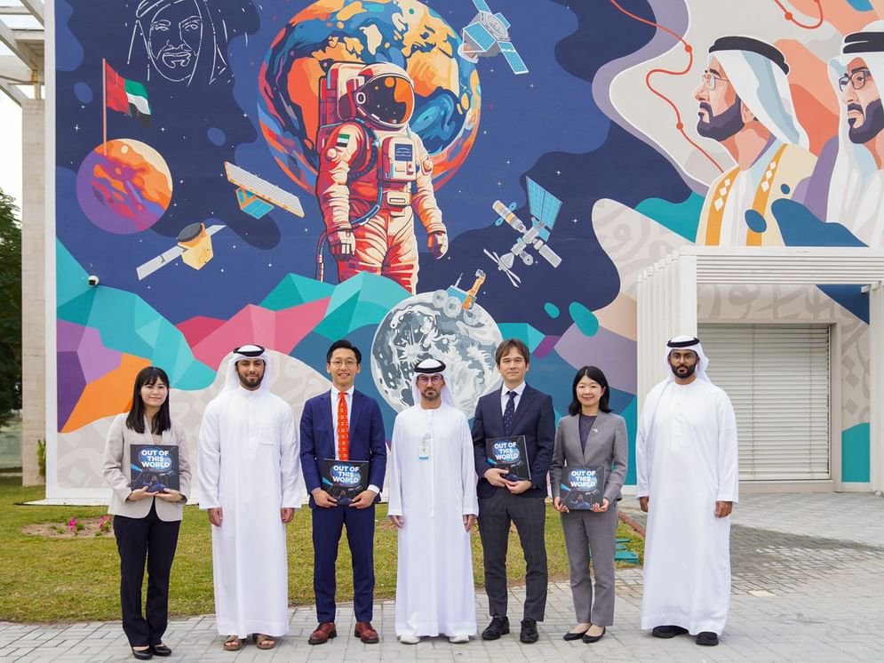 شراكة استراتيجية بين مركز محمد بن راشد للفضاء و"SpaceData" 1 شراكة استراتيجية بين مركز محمد بن راشد للفضاء و"SpaceData"
