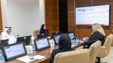 غرفة عجمان وجمعية الأفكار البريطانية تبحثان التعاون في مجال الابتكار