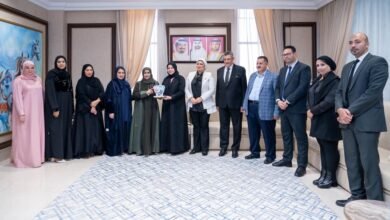 وفد مصري يزور غرفة عجمان ومجلس سيدات الأعمال