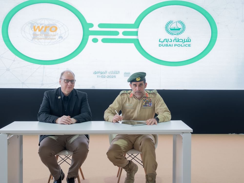 شرطة دبي والمنظمة العالمية للإنقاذ توقعان مذكرة تفاهم 1 شرطة دبي والمنظمة العالمية للإنقاذ توقعان مذكرة تفاهم