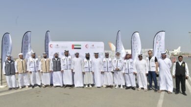 بتوجيهات حاكم عجمان.. "حميد بن راشد الخيرية" و"هيئة الأعمال الخيرية" تدعمان ‏غزة بـ 375 طنا من المواد الغذائية لشهر رمضان ضمن عملية "الفارس ‏الشهم 3"‏