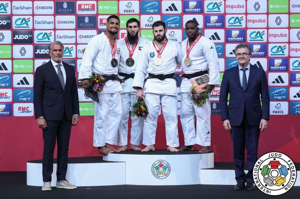 منتخب الجودو يحرز ذهبية وفضية في باريس "جراند سلام" 1 منتخب الجودو يحرز ذهبية وفضية في باريس "جراند سلام"