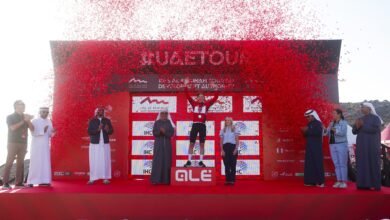 "بوجاتشار" يعتلي صدارة طواف الإمارات 2025 على قمة جبل جيس