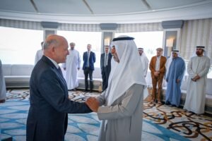 نهيان بن مبارك يستقبل وفداً من مجلس النواب الأردني في أبوظبي