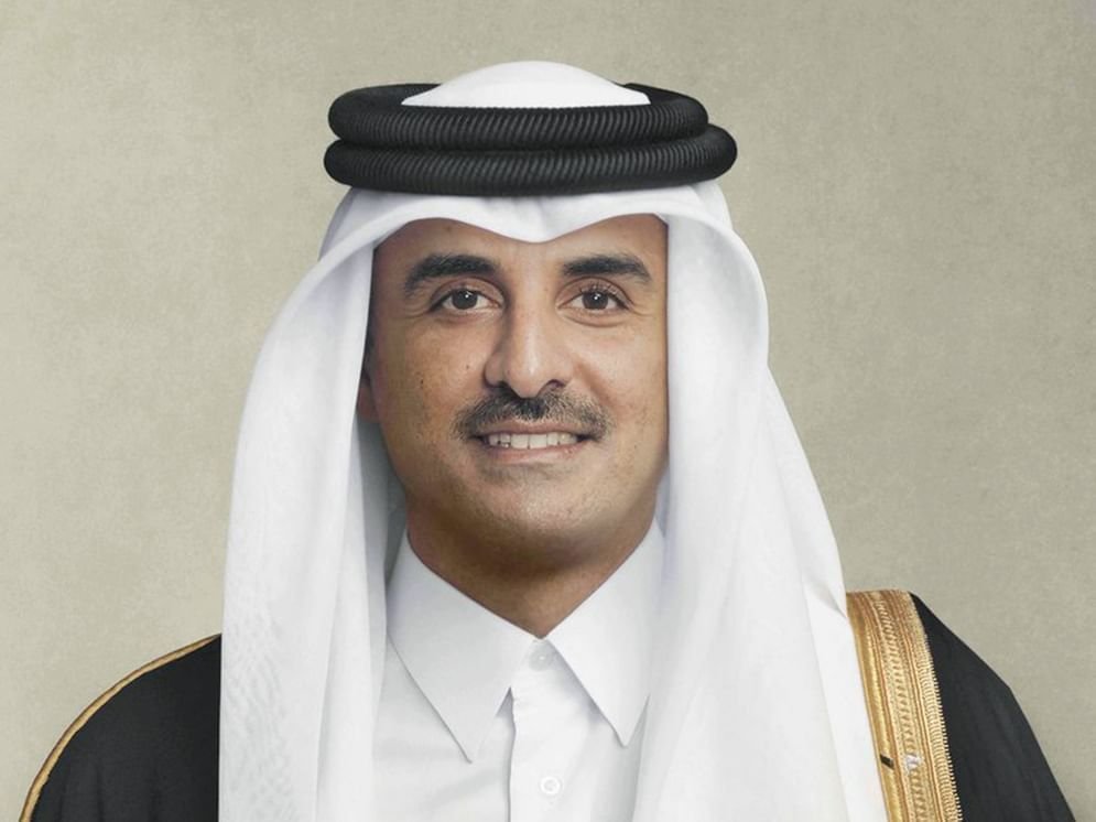 أمير قطر يصل إلى طهران 1 أمير قطر يصل إلى طهران