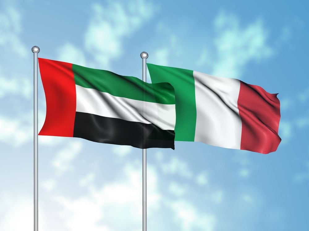 الإمارات وإيطاليا توقّعان 3 مذكرات تفاهم لدعم الاستثمارات المشتركة 1 الإمارات وإيطاليا توقّعان 3 مذكرات تفاهم لدعم الاستثمارات المشتركة