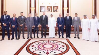 حاكم الفجيرة يستقبل وزير البترول المصري ويبحث معه علاقات التعاون بين البلدين