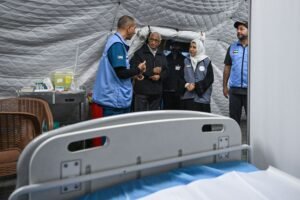 المستشفى الإماراتي العائم في العريش .. عام من الدور الإنساني في خدمة الأشقاء الفلسطينيين