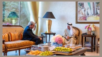 سعود بن صقر يستقبل رئيس هيلتون في الشرق الأوسط وأفريقيا