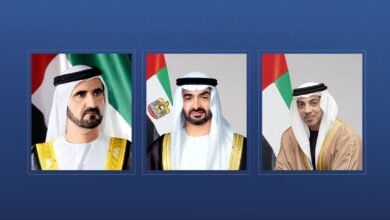 رئيس الدولة ونائباه يهنئون ملك الأردن بمناسبة نجاح العملية الجراحية