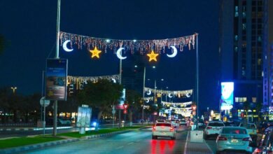رأس الخيمة تتزين لاستقبال شهر رمضان المبارك