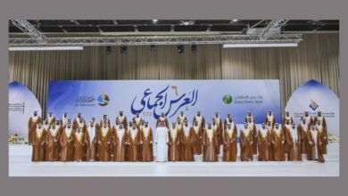 بحضور عمار بن حميد .. عجمان تحتفل بالعرس الجماعي السادس لـ55 عريساً