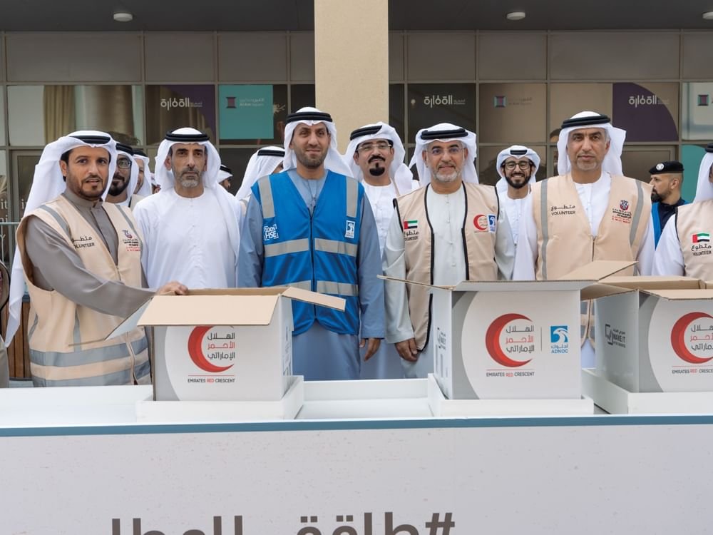 "أدنوك" تنظم بالشراكة مع "الهلال الأحمر" حملتها السنوية لتوفير المير الرمضاني للأفراد والأسر المتعففة 1 "أدنوك" تنظم بالشراكة مع "الهلال الأحمر" حملتها السنوية لتوفير المير الرمضاني للأفراد والأسر المتعففة