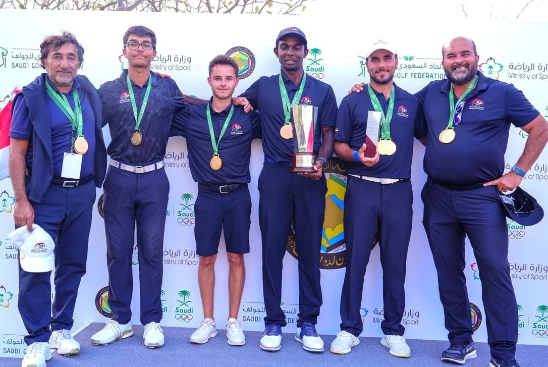 منتخب الإمارات بطلا لخليجي للجولف 1 منتخب الإمارات بطلا لخليجي للجولف