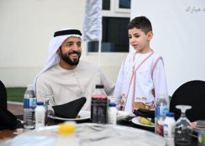 مجلس شباب الإمارات للعمل الإنساني ينظم "إفطار القيم الإماراتية" للأشقاء الفلسطينيين في مدينة الإمارات الإنسانية