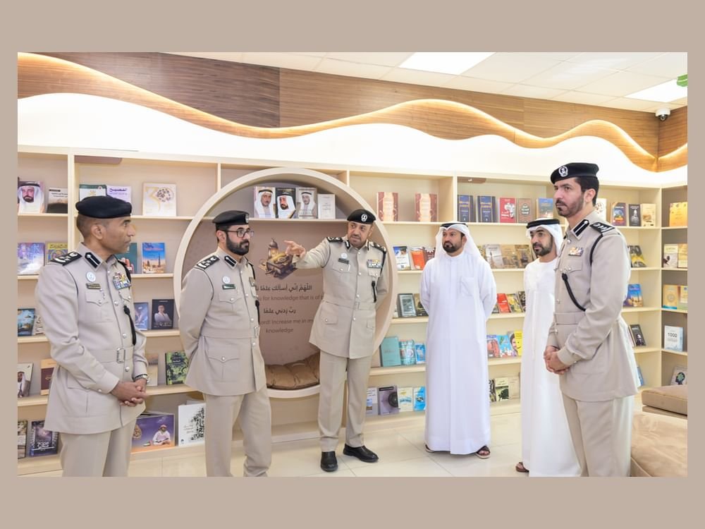 شرطة الشارقة تدشن المكتبات الحديثة في المؤسسة العقابية والإصلاحية 1 شرطة الشارقة تدشن المكتبات الحديثة في المؤسسة العقابية والإصلاحية