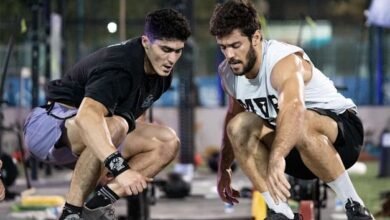 4 أبطال في بطولة كروس فيت في دورة عجمان الرياضية