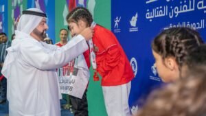 محمد الشرقي يشهد ختام "دورة محمد بن حمد الرمضانية للفنون القتالية"