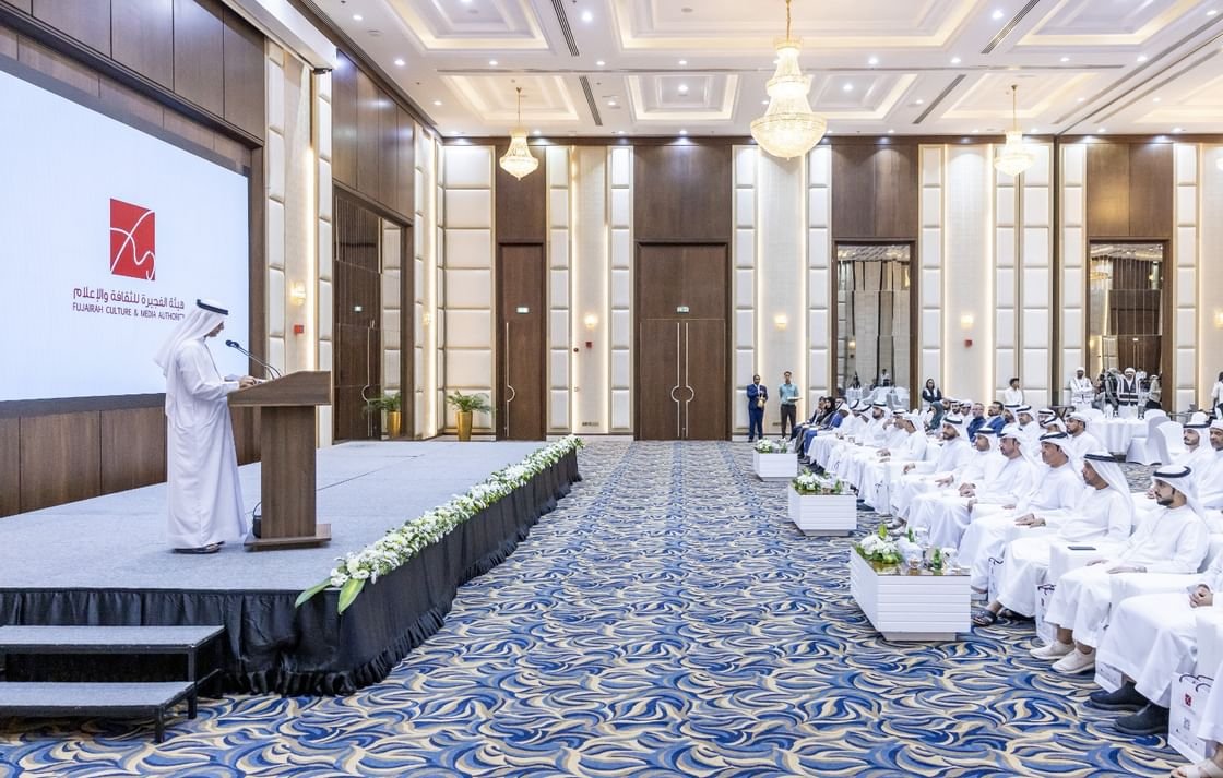 عبدالله الشرقي يكرم الشركاء والداعمين لهيئة الفجيرة للثقافة والإعلام 1 عبدالله الشرقي يكرم الشركاء والداعمين لهيئة الفجيرة للثقافة والإعلام