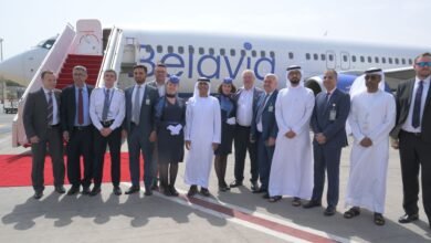 مطار رأس الخيمة يستقبل أولى رحلات "بيلافيا" البيلاروسية