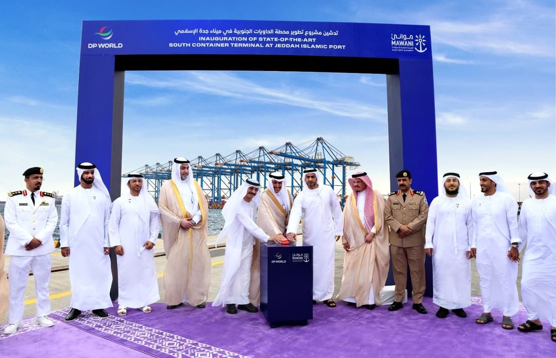 "موانئ دبي العالمية" و"موانئ" تدشنان محطة بقيمة 3 مليارات ريال سعودي في جدة 1 "موانئ دبي العالمية" و"موانئ" تدشنان محطة بقيمة 3 مليارات ريال سعودي في جدة